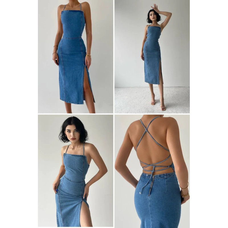 Denim dress