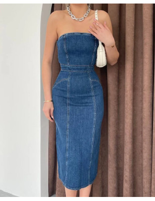 Denim dress