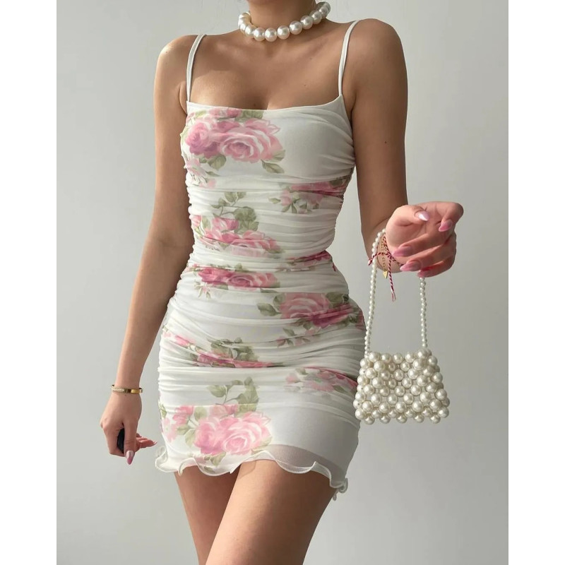 Mini floral dress